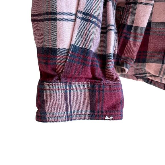CARHARTT Long Sleeve Button Down Flannel Women's Size Medium - Picture 3 of 5